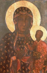 Czarna Madonna z Jasnej Góry, ikona bizantyjsko-rosyjska
